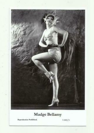 N684) Madge Bellamy Swiftsure (l182/3) Photo Postcard Film Star Pin Up