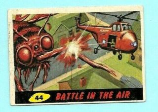 1962 Topps Mars Attacks 44 Battle In Air Vg