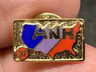 Anr Motor Freight Lines Iconic Usa Logo Design 37 Years Of Service Award Pin.