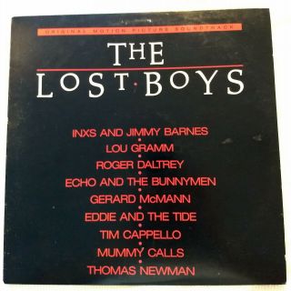 The Lost Boys Motion Picture Sountrack.  Lp.  1987.  Vinyl