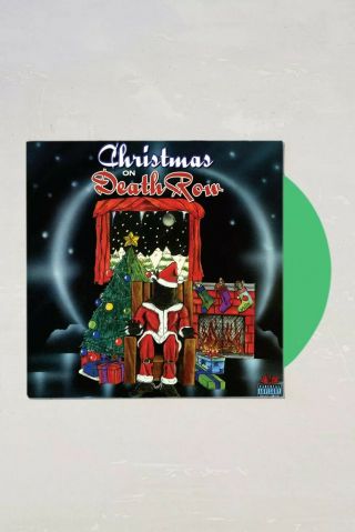 Christmas On Death Row Limited 2xlp Clear Green Vinyl Record Album