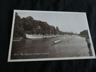 The Oxford Summer Eights No 2 Postcard Rp Vintage Boat Race