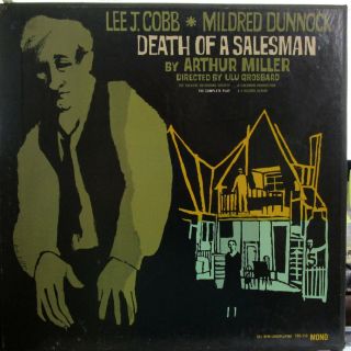Death Of A Salesman (soundtrack) (caedmon) (3 Lp Box Set,  36 Pg.  Booklet) Dustin
