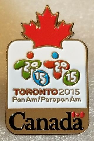 2015 Toronto Pan Am Games Canada Noc Pin