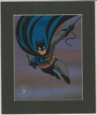 Rare Warner Bros Sericel Batman Animated Cel 1992 Bruce Timm Art 1st