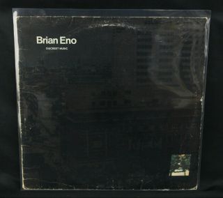 Brian Eno Discreet Music Lp 1975 Obscure No.  3 Uk Press Vg,  /ex Vinyl
