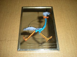 Extrm Rare Looney Tunes,  Road Runner Carnival Mirror 6 " X 4 " (awe Cond)