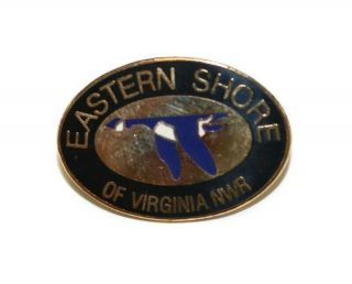 Eastern Shore Of Virginia Nwr National Wildlife Refuge Birding Hat Lapel Pin