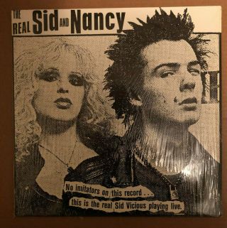 The Real Sid And Nancy Lp Sid Vicious Rare Sex Pistols 1986