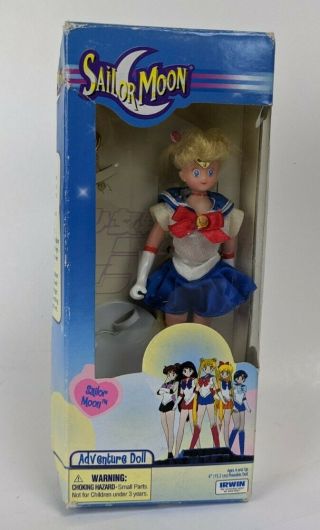 2000 " Sailor Moon " Adventure Doll 6 " Tall Poseable By Irwin Toys Mib
