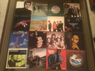16 Album Covers For Wall Art - Van Halen,  Heart,  Skynard,  Bob Marley,  Sinatra
