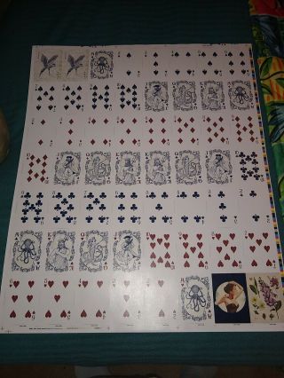 Hi My Name Is Mark Playing Cards Deck And Uncut Sheet Very Rare