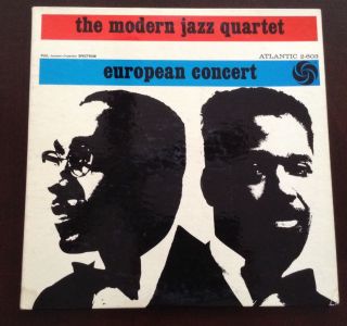 European Concert The Modern Jazz Quartet Lp Records Vinyl Album Atlantic 2 - 603