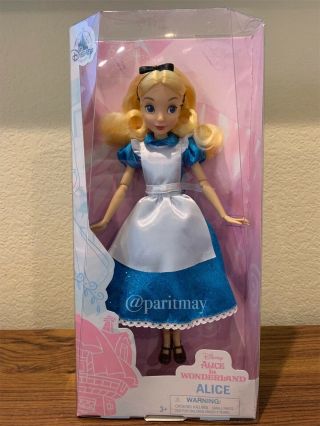 2020 Disney Store Alice In Wonderland Classic Doll (ship Early September)