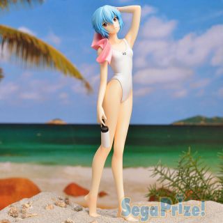 Sega Neon Genesis Evangelion Eva Premium Figure Rei Ayanami Summer Dress Sg3349
