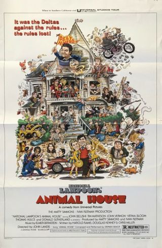 National Lampoon / Animal House Poster 1978 Style B
