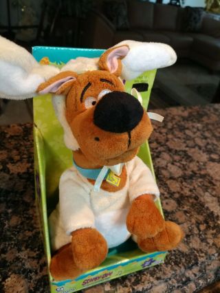 8 " Scooby Doo Bunny Sings Bunny Hop Does 2004 Battery Operated