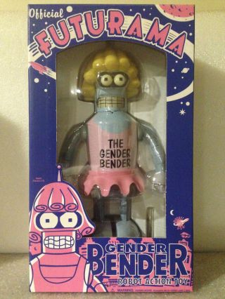 Rocket Usa Futurama Gender Bender Wind Up Action Toy Limited Edition