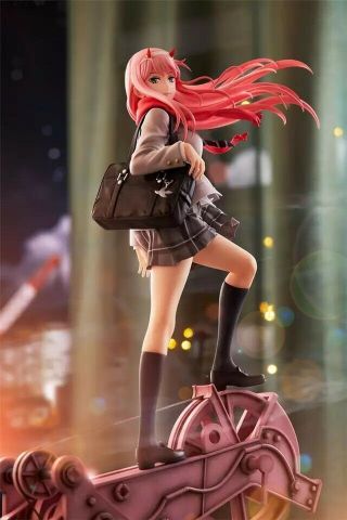 Darling In The Franxx Zero Two 02 Red Clothes Sexy Girl 1/7 Scale Painted
