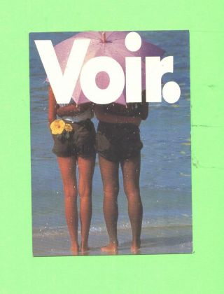 Gg Postcard Voir Club Med Lovers Men And Woman Beauty On The Beach