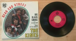 Rare French The Kinks Ep Dead End Street