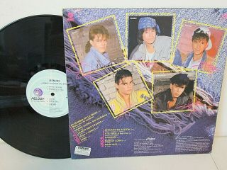 MENUDO - Somos Los Hijos Del Rock LP - 1987 Latin Pop,  Melody,  Ricky Martin 3