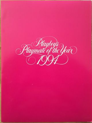 Playboy Playmate Of The Year 1994 Jenny Mccarthy Press Kit Presskit