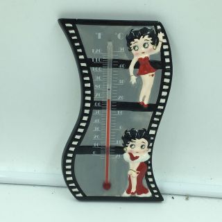 Betty Boop Ceramic Wall Hanging Thermometer 7 " X 3.  25 " Westland Giftware 20015