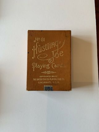 Hustling Joe No 61 Antique Playing Cards Complete