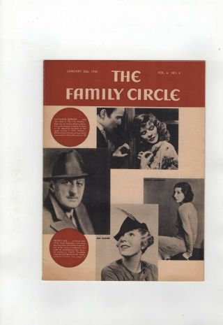 Katharine Hepburn Frank Case Ina Claire Judith Anderson The Family Circle 1935