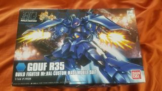 Bandai Hobby Hgbf 1/144 Gouf R35 Gundam Build Fighters Model Kit
