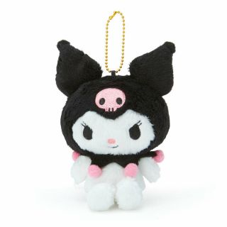 Kuromi Howa Howa Softy Mascot Holder Mini Plush Doll Toy My Melody Sanrio
