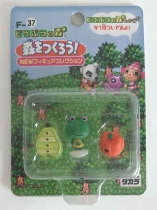 F37 Rare Animal Crossing Figure 3cm 1.  1inch Nintendo Takara Japan