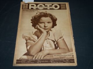 1940 June 23 The Pittsburgh Press Sunday Roto Section - Shirley Temple - Np 4548
