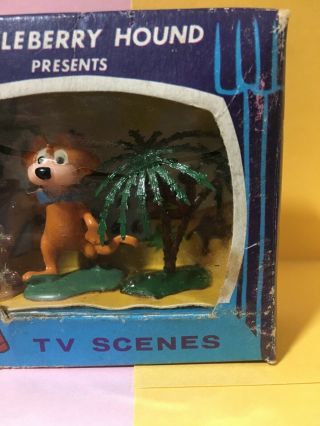 Marx Tinykins TV Scene Jinx cat plastic figure Hanna Barbera cartoon character 3