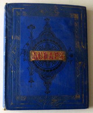 Lovely Victorian 1880s Scrapbook 25 Greetings Cards & 