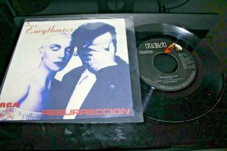 Eurythmics Resurreccion - Revival 1989 Mexico Promo 7 " 45 Unique Ps Synth Pop