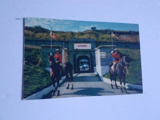 Halifax Citadel Nova Scotia Canada Postcard Vintage