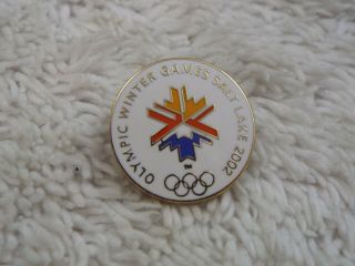 Olympic Winter Games Salt Lake 2002 Lapel Tac Pin (d14)