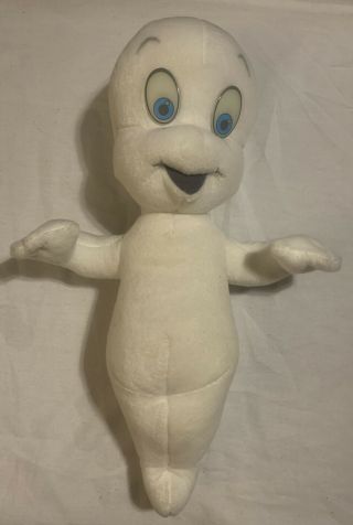 Vintage 1994 15 " Casper Talking Ghost With Nite Glow Eyes Plush Toy