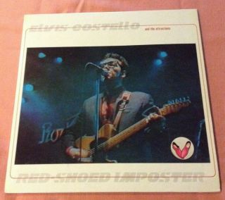 Elvis Costello & The Attractions Red - Shoed Imposter 2 Record Set 1984 Holland