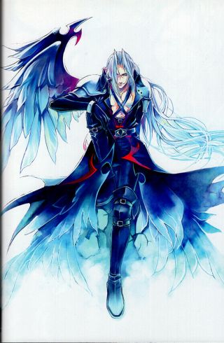 Final Fantasy 7 VII Doujinshi Comic Book Cloud x Sephiroth Zack Fair Lotus / Vif 2
