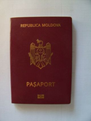 Moldova Biometric Passport Canceled 2016.