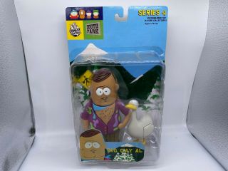 South Park 2004 Mirage Series 4 Big Gay Al With Goose Action Figure Toy Doll Nip