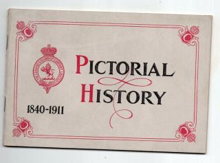 1911 Booklet Pictorial History Cunard Line Ships