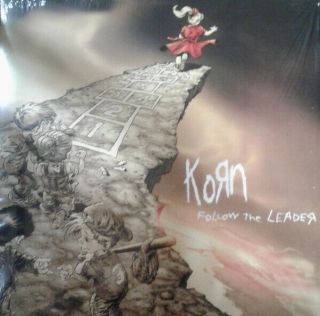 Korn ‎ - Follow The Leader 2 X Lp Vinyl Album - Freak On A Leash Nu Metal Record