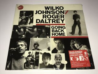 Wilko Johnson & Roger Daltrey Of The Who Rare Vinyl Record Going Back Home