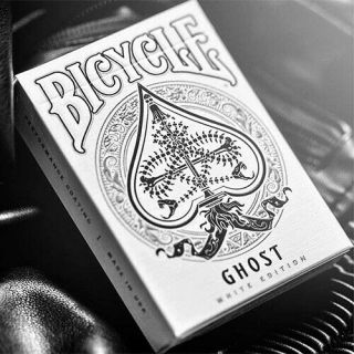 Deck Bicycle Ellusionist Ghost White Edition Playing Cards Discontinued Rare