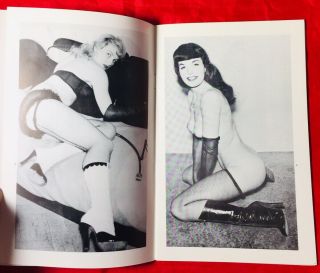 Vtg 50’s Bettie Page Dominant Damsels 1 Heels Nylons Girlie Spicy Risque Pinups 3