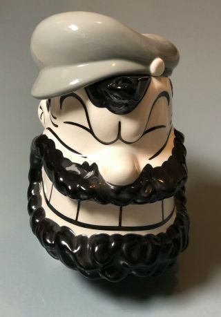 Large Brutus Head Pitcher | Great For Home Bar Or Rec Room | Popeye Collectible